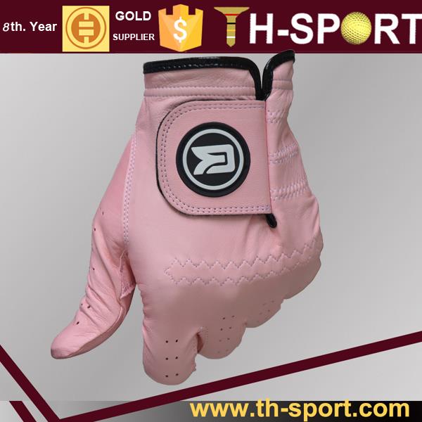 Renkli Golf eldiven kadınlar için logosuna OEM kauçuk