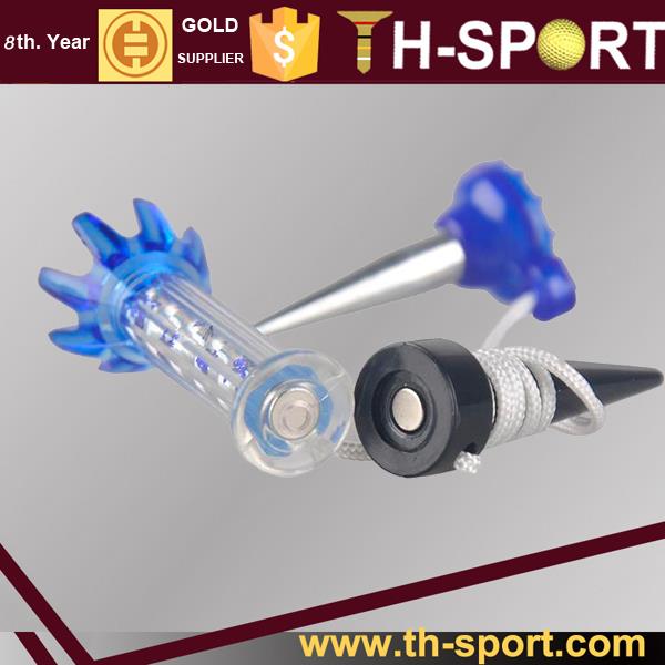 80mm sihirli mıknatıs manyetik esnek Golf Lift Tee adım