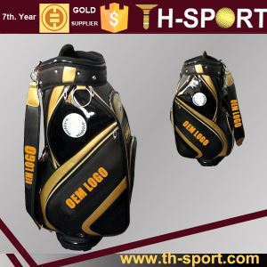 Hakiki deri özel Golf personel torba sıcak satış