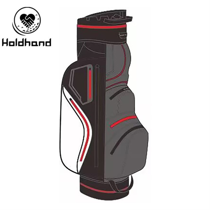 2026 Tasarım 7 Yollu Dayanıklı Golf Arabası Çantası Moda OEM Özelleştirme