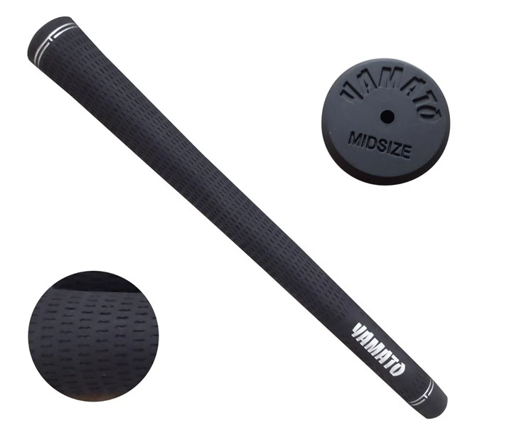 Precision Golf Iron Grip – High-Traction Black Rubber With Advanced Texture Pattern suppliers