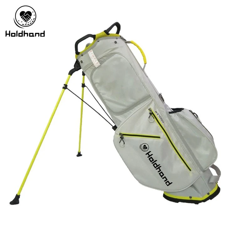 Premium Golf Standı Çantası PU Deri Hafif Stand Golf Taşıma Çantası Fabrika Tedarik