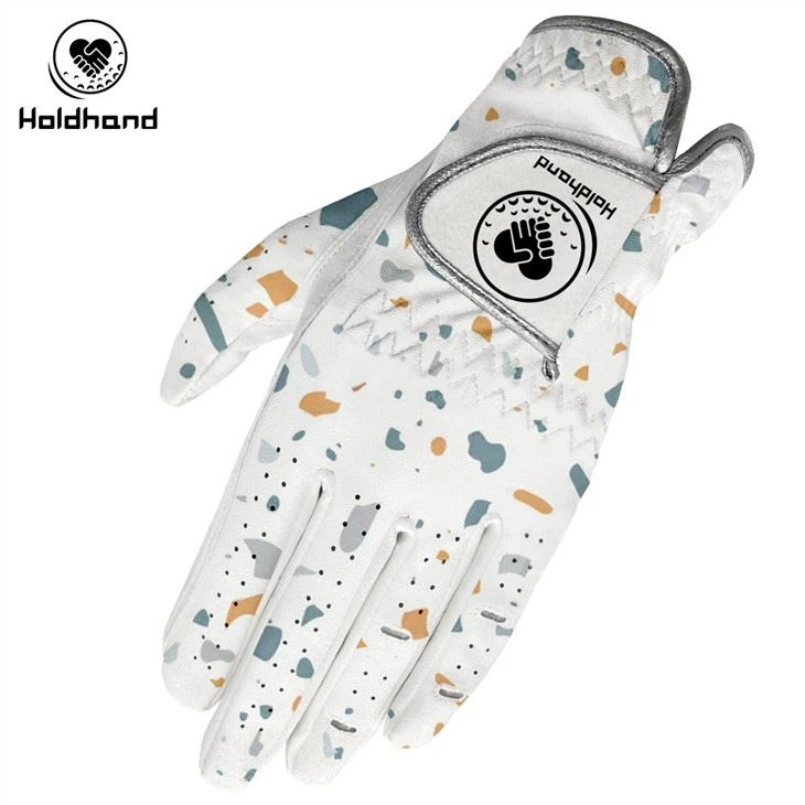 Superior Quality Fashion Designs Custom Pattern OEM Pattern PU Leather Golf Gloves