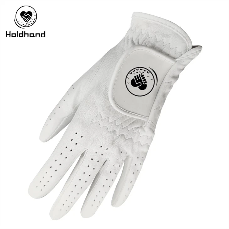 Top Quality Softness A-Class Cabretta Personal Logo Golf Gloves