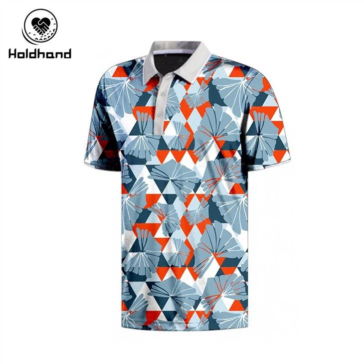 Wholesale Custom Design High Quality Plain Mens Golf Lapel Polo Shirt For Sports Men Casual Smart Printing